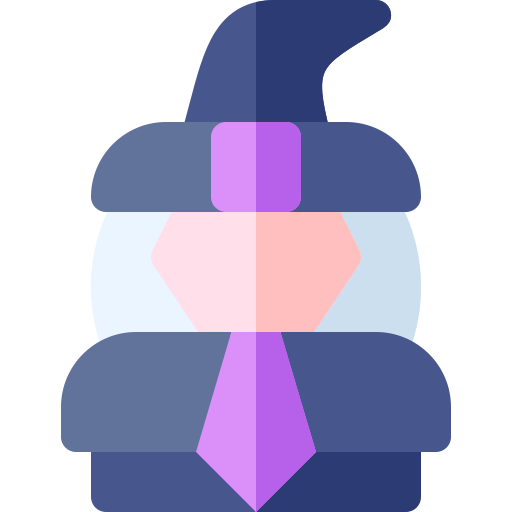 마녀 Basic Rounded Flat icon