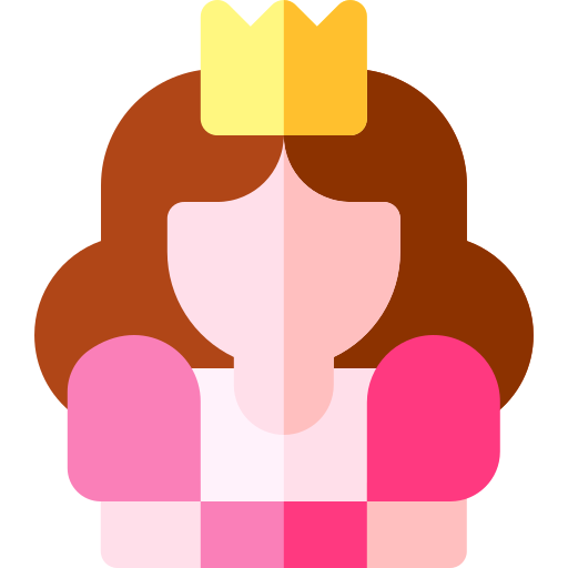 퀸 Basic Rounded Flat icon