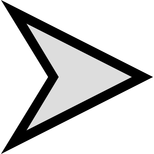 flecha correcta Alfredo Hernandez Border color icono