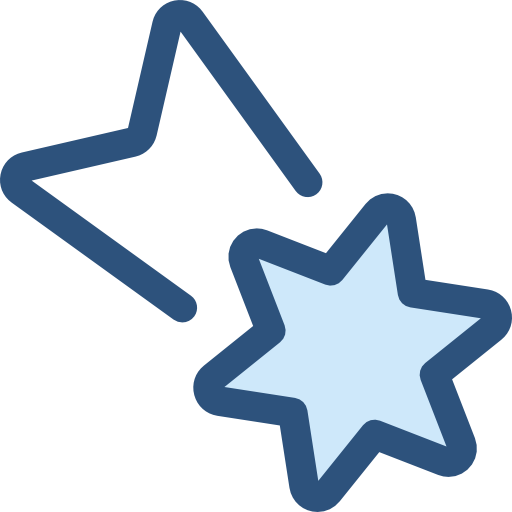 cometa Monochrome Blue icono