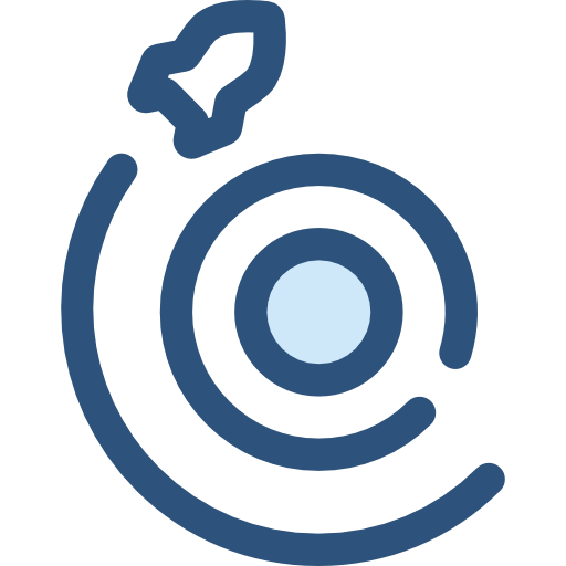 raumschiff Monochrome Blue icon