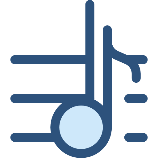 pentagram Monochrome Blue ikona