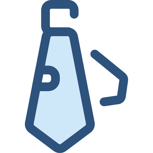 krawat Monochrome Blue ikona