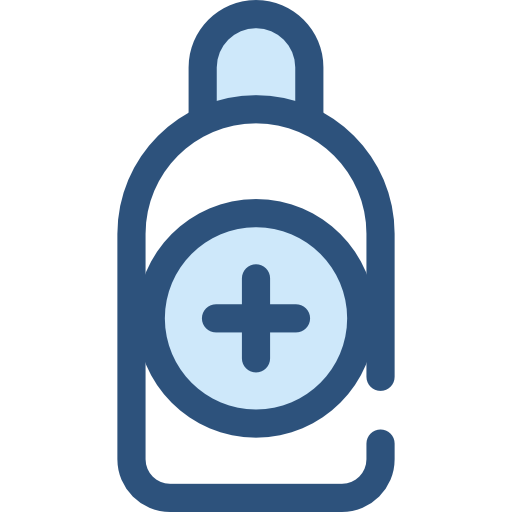 medizin Monochrome Blue icon