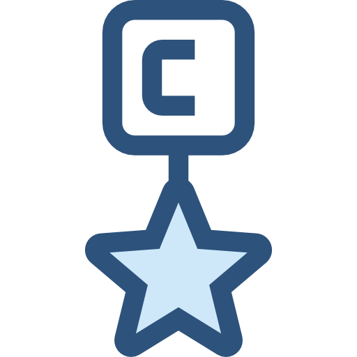 アワード Monochrome Blue icon