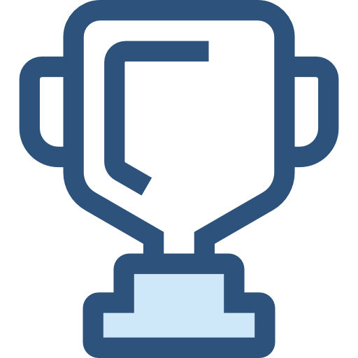 trofeo Monochrome Blue icono