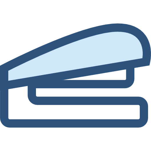 ホッチキス Monochrome Blue icon