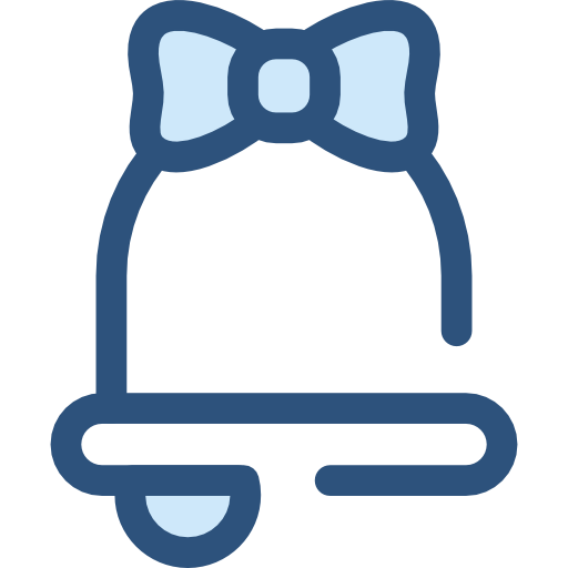 glocke Monochrome Blue icon
