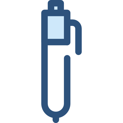 펜 Monochrome Blue icon