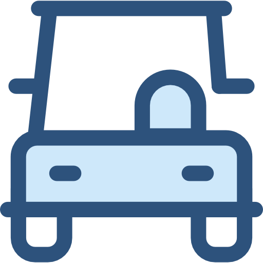 coche Monochrome Blue icono
