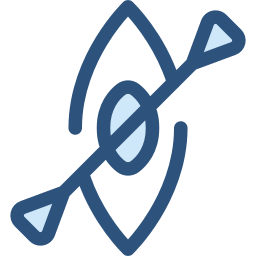 카약 Monochrome Blue icon