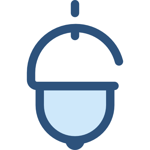 도토리 Monochrome Blue icon
