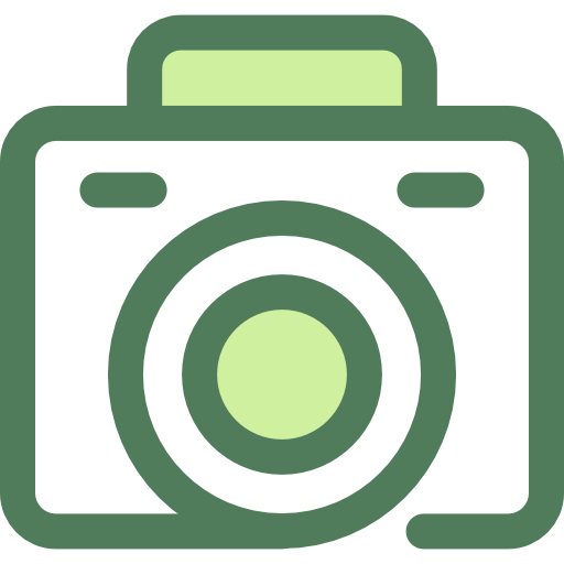 câmera fotografica Monochrome Green Ícone