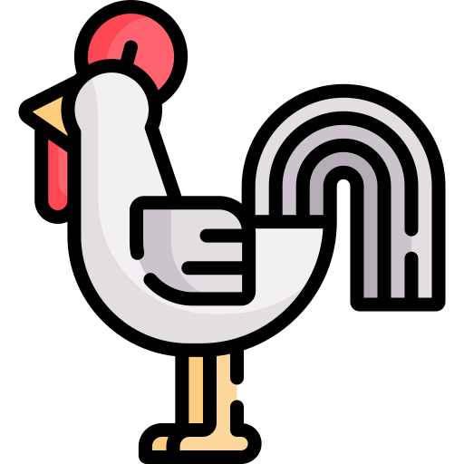Pollo Special Lineal color icono