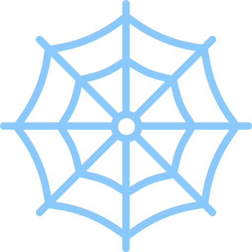 蜘蛛の巣 Special Flat icon