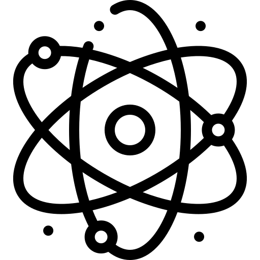 atomo Detailed Rounded Lineal icona