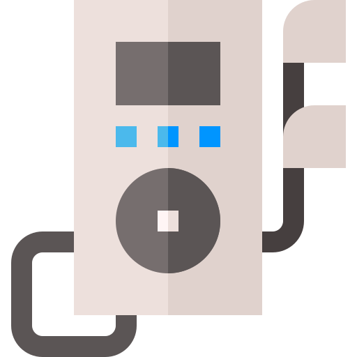 Mp3 Basic Straight Flat icon
