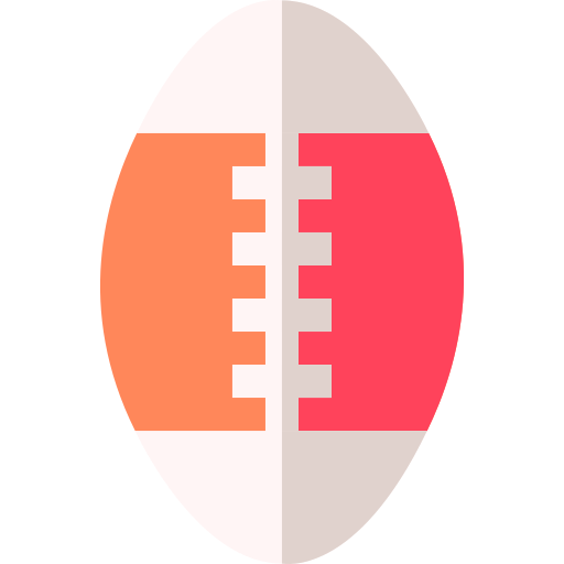Rugby Basic Straight Flat icono