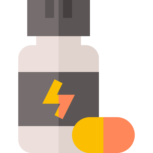 vitaminen Basic Straight Flat icoon