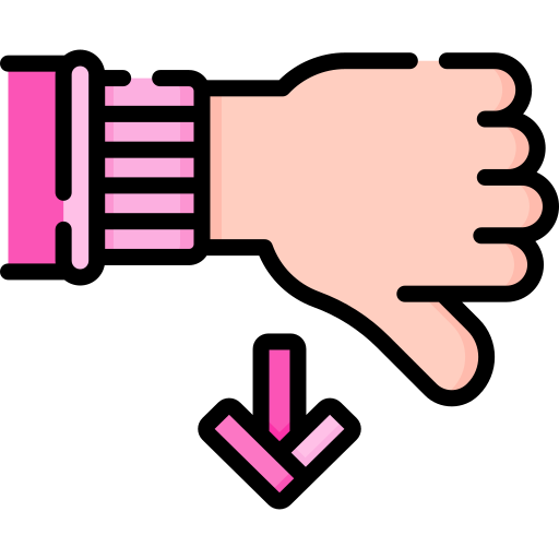 Thumb down Special Lineal color icon