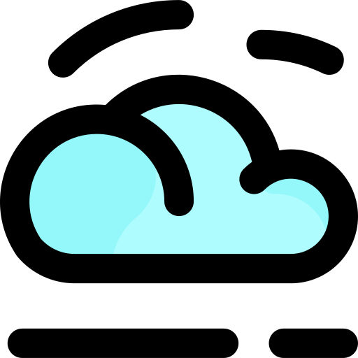 구름 bqlqn Lineal Color icon