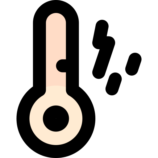 thermometer bqlqn Lineal Color icon