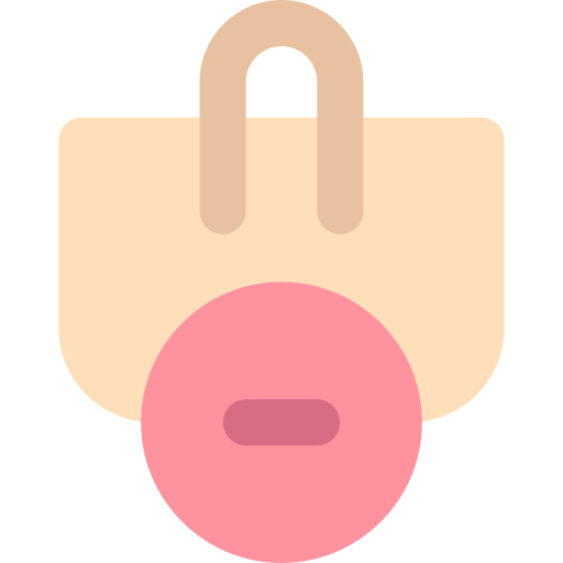Shopping bag bqlqn Flat icon