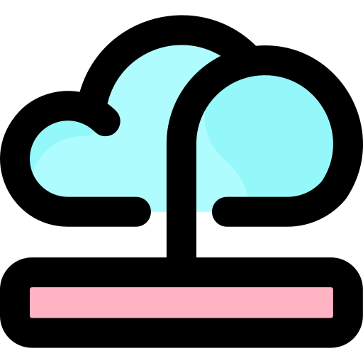 Облачные вычисления bqlqn Lineal Color иконка