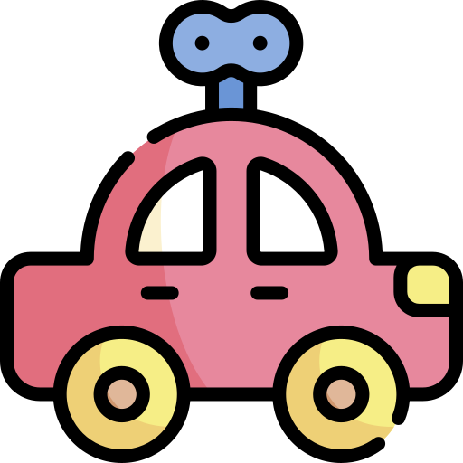 Автомобильная игрушка Kawaii Lineal color иконка