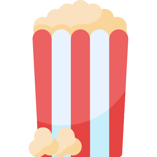 popcorn Special Flat icon