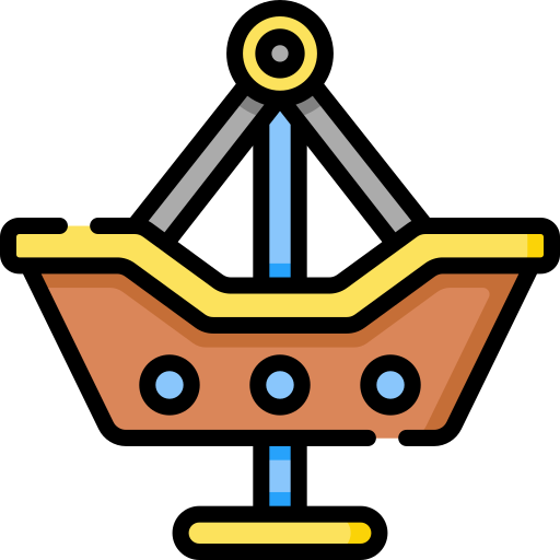 Pirate ship Special Lineal color icon