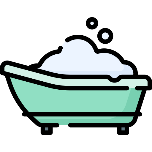 Baño Special Lineal color icono
