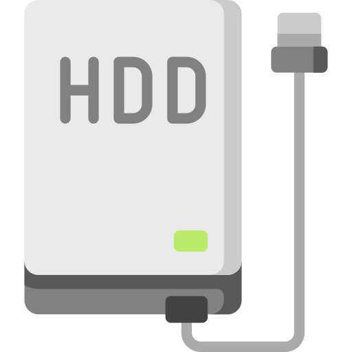 External hard drive Special Flat icon