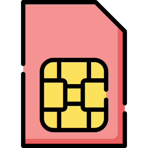 Tarjeta SIM Special Lineal color icono