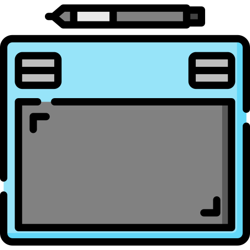 tableta gráfica Special Lineal color icono