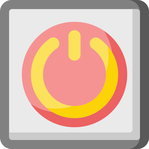 Botón de encendido Special Flat icono