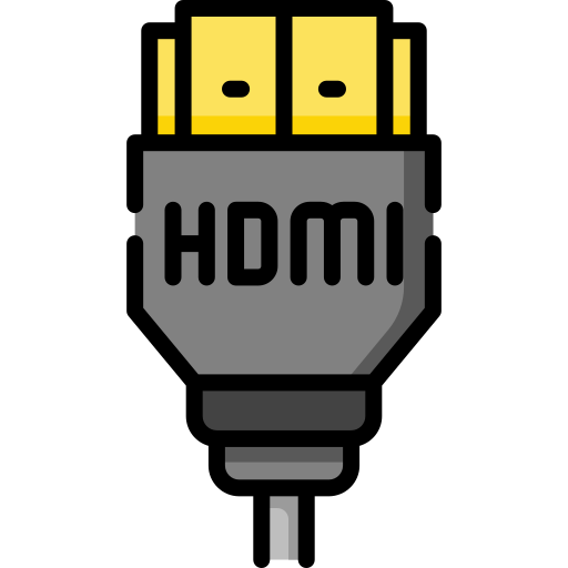 cable hdmi Special Lineal color icono