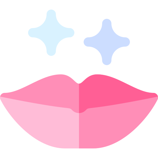 Lips Basic Rounded Flat icon