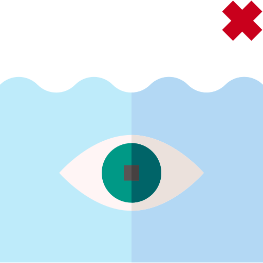 Open eye Basic Straight Flat icon