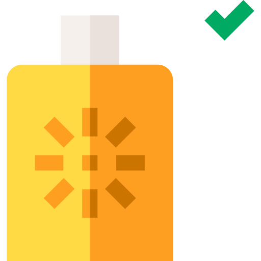 Protector solar Basic Straight Flat icono