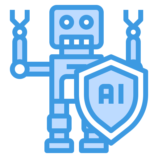 Inteligencia artificial itim2101 Blue icono