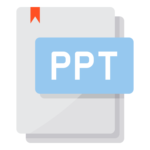 ppt itim2101 Flat icon
