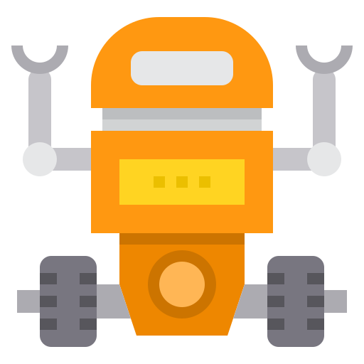 Robot itim2101 Flat icono