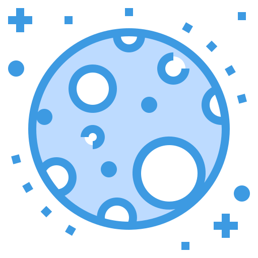 luna itim2101 Blue icona