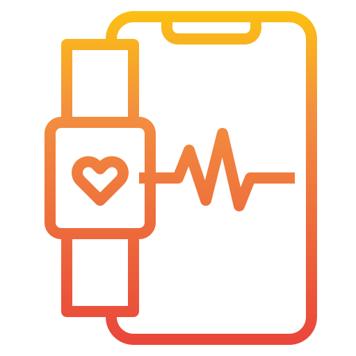 Heart rate itim2101 Gradient icon