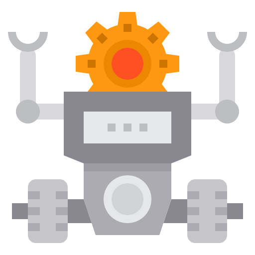 Robotic itim2101 Flat icon