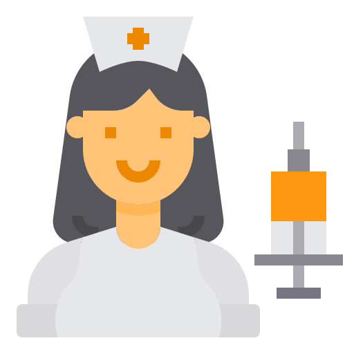 pielęgniarka itim2101 Flat ikona