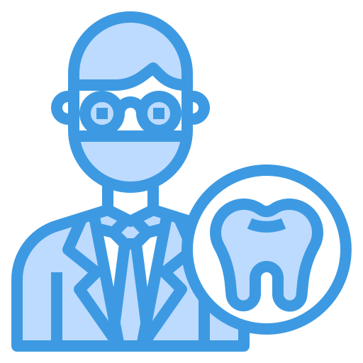歯医者 itim2101 Blue icon