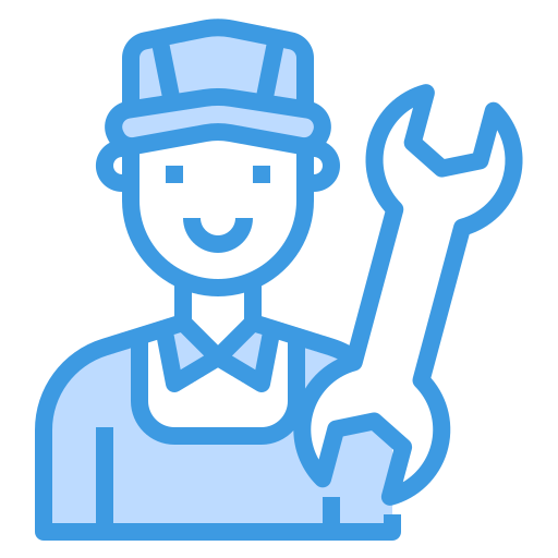 mechaniker itim2101 Blue icon