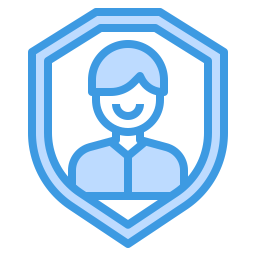 보험 itim2101 Blue icon